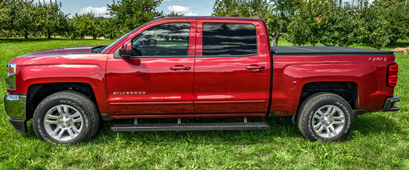 N-Fab Growler Fleet 07-19 Toyota Tundra Quad Cab - Cab Length - Tex. Black - DTX Performance