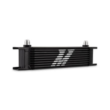 Load image into Gallery viewer, Mishimoto Universal -8AN 10 Row Oil Cooler - Black - DTX Performance