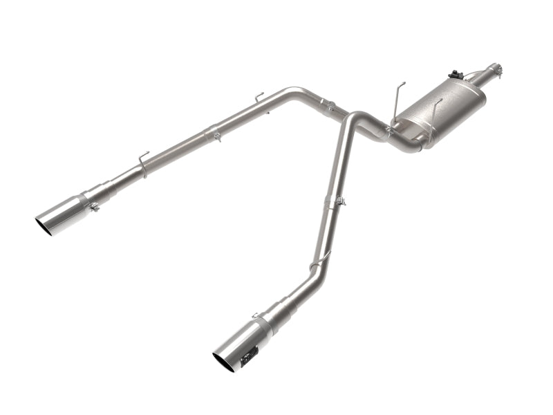 aFe 09-18 Ram 1500 V8 5.7L Hemi Gemini XV 3in 304 SS Cat-Back Exhaust w/ Polished Tips - DTX Performance