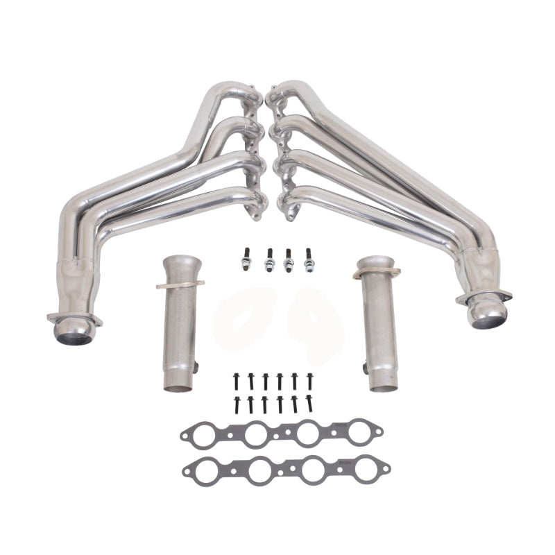 BBK 2010-15 Camaro Ls3/L99 1-7/8 Full-Length Headers W/ High Flow Cats (Polished Ceramic) - DTX Performance