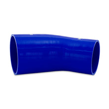 Load image into Gallery viewer, Mishimoto Silicone Reducer Coupler 45 Degree 3in to 3.75in - Blue - DTX Performance