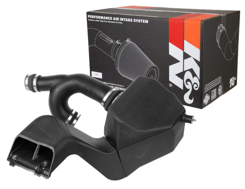 K&N 15-20 Ford F-150 V6 2.7L/3.5L F/I Aircharger Performance Intake - DTX Performance