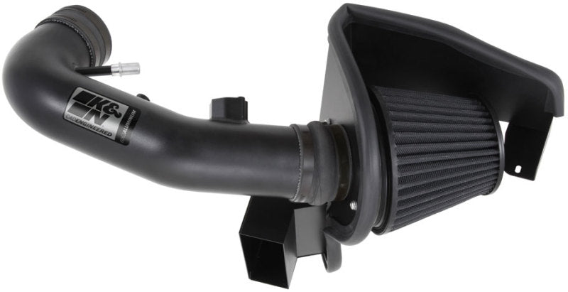 K&N 11-14 Ford Mustang GT 5.0L V8 Black Performance Intake Kit - DTX Performance