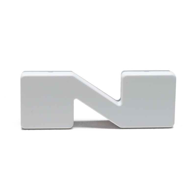 ORACLE Lighting Universal Illuminated LED Letter Badges - Matte White Surface Finish - N - DTX Performance