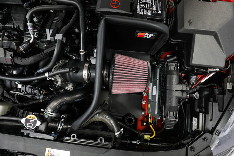 K&N 2021+ Hyundai Elantra L4-2.0L F/I Typhoon Performance Air Intake System - DTX Performance