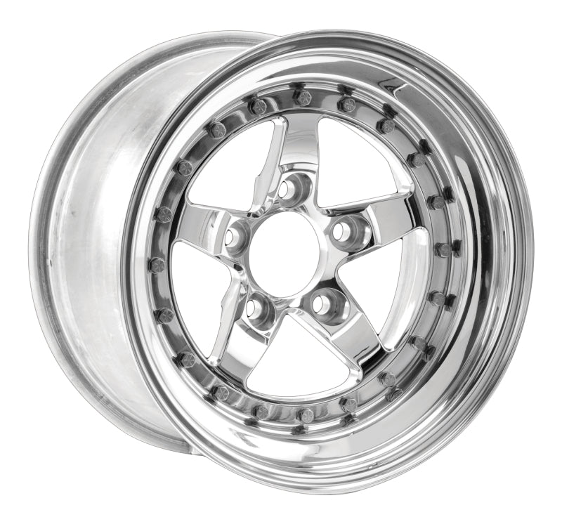 Weld Weldstar 15x10 / 5x4.5 BP / 6.5in. BS Polished Wheel - Non-Beadlock - DTX Performance