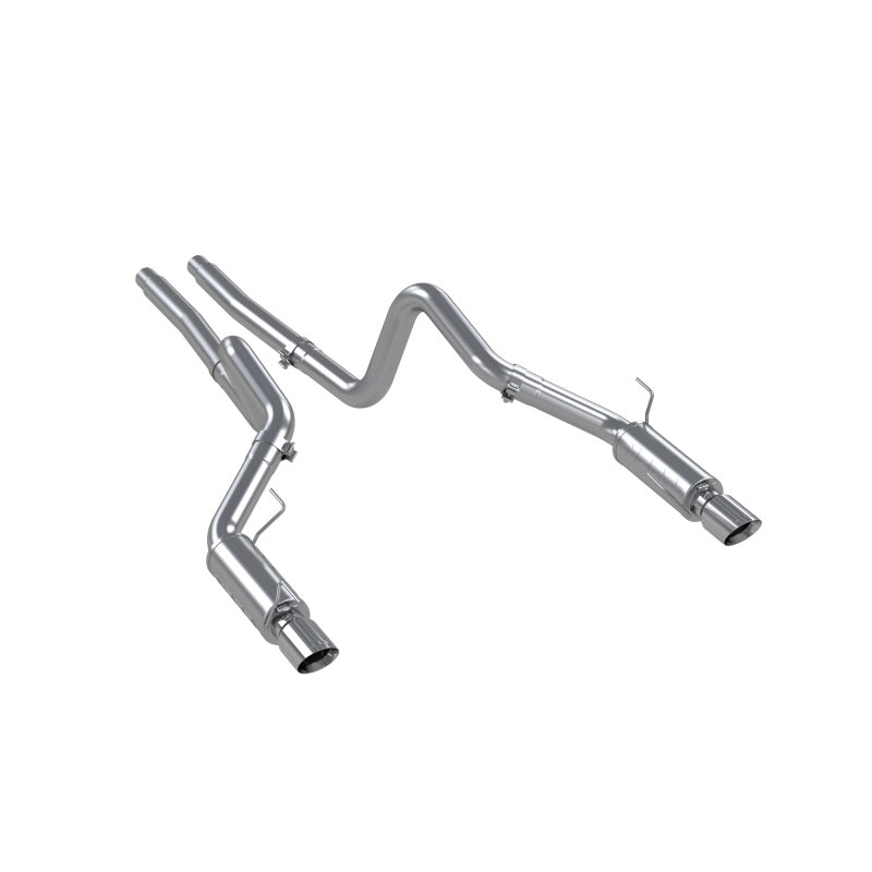 MBRP 05-09 Ford Mustang GT 4.6L Dual Split Rear Race Version AL/ 3in Cat Back Exhaust System - DTX Performance