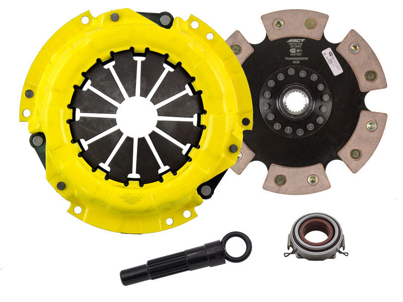 ACT 1991 Geo Prizm HD/Race Rigid 6 Pad Clutch Kit - DTX Performance