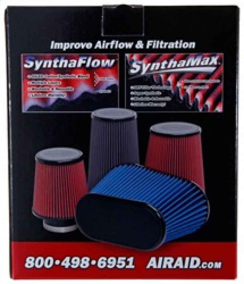 Airaid Universal Air Filter - Cone 6 x 7 1/4 x 4 3/4 x 6 - Blue SynthaMax - DTX Performance