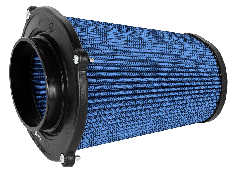 aFe Quantum Pro-5 R Air Filter Inverted Top - 5.5inx4.25in Flange x 9in Height - Oiled P5R - DTX Performance