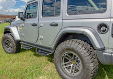 Load image into Gallery viewer, N-Fab Podium LG 2019 Jeep Wrangler JT 4DR Truck - Full Length - Tex. Black - 3in - DTX Performance