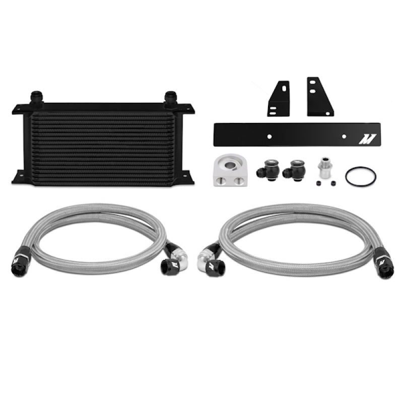 Mishimoto 09+ Nissan 370Z / 08+ Infiniti G37 (Coupe Only) Oil Cooler Kit - Black - DTX Performance