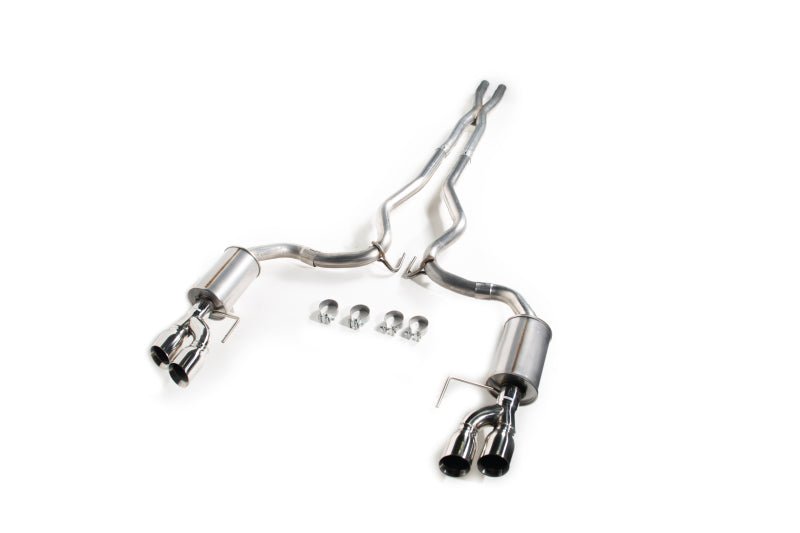 Roush 2018-2024 Ford Mustang 5.0L V8 Cat-Back Exhaust Kit (Fastback Only) - DTX Performance