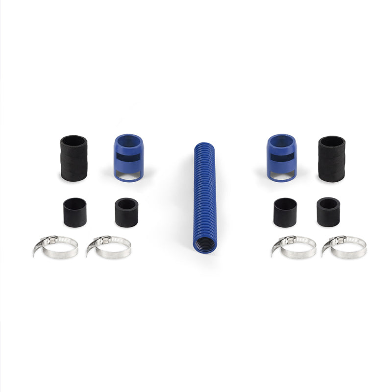 Mishimoto 12in Flexible Radiator Hose Kit Blue - DTX Performance