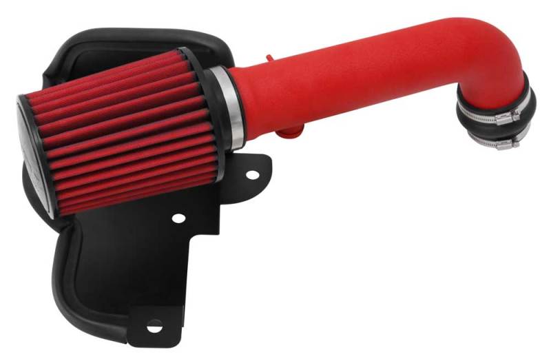 AEM 2015 Volkswagen Golf GTI 2.0L Cold Air Intake System Wrinkle Red - DTX Performance