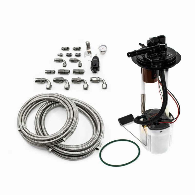 DeatschWerks 05-09 GM Truck DW400 Pump Module w/CPE fuel lines - DTX Performance