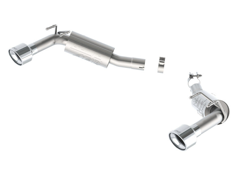 Borla 14-15 Camaro SS 6.2L V8 RWD Single Split Rr Exit ATAK Exhaust (rear section only) - DTX Performance