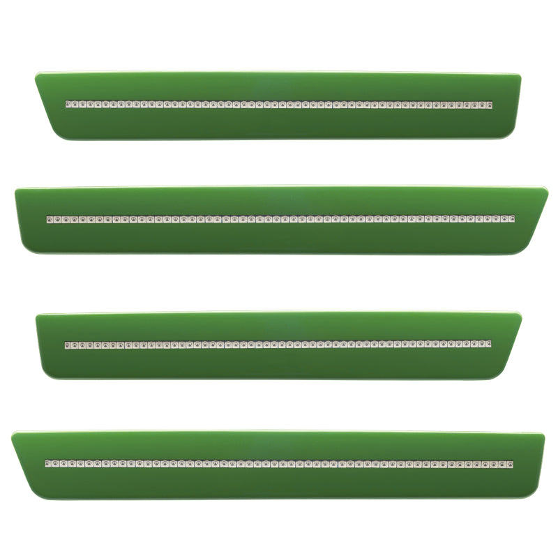 Oracle 15-21 Dodge Challenger Concept Sidemarker Set - Clear - F8 Green (PFQ) - DTX Performance