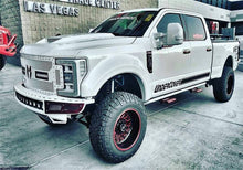 Load image into Gallery viewer, N-Fab M-RDS Front Bumper 2017 Ford F250/F350 Super Duty - Gloss Black w/Silver Skid Plate - DTX Performance