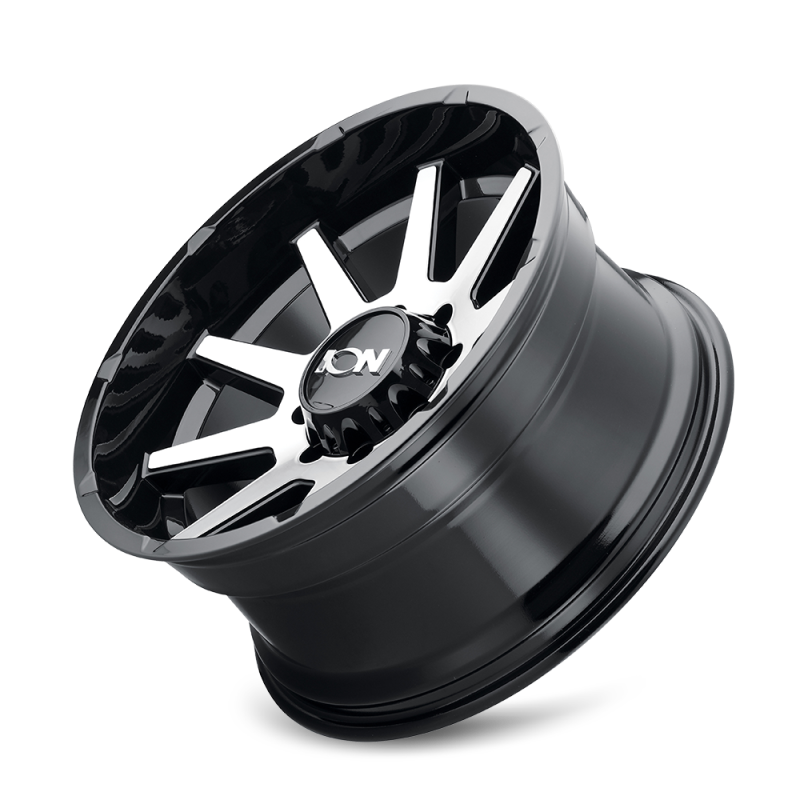 ION Type 143 17x9 / 8x170 BP / -12mm Offset / 125.2mm Hub Black/Machined Wheel - DTX Performance