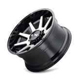 ION Type 143 20x10 / 8x180 BP / -19mm Offset / 124.2mm Hub Black/Machined Wheel