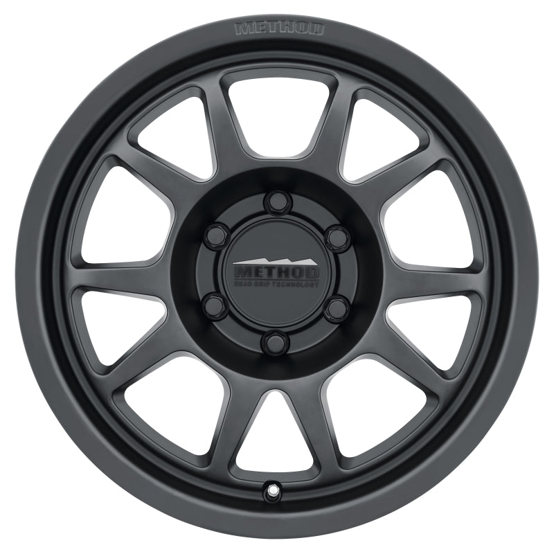 Method MR702 16x8 0mm Offset 6x5.5 106.25mm CB Matte Black Wheel - DTX Performance