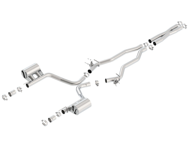 Borla 15-16 Dodge Challenger SRT/Scat Pcak 6.4L V8 ATAK Catback Exhaust - DTX Performance