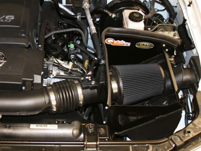 Airaid 05-13 Nissan Frontier / Pathfinder / Xterra CAD Intake System w/o Tube (Dry / Black Media) - DTX Performance