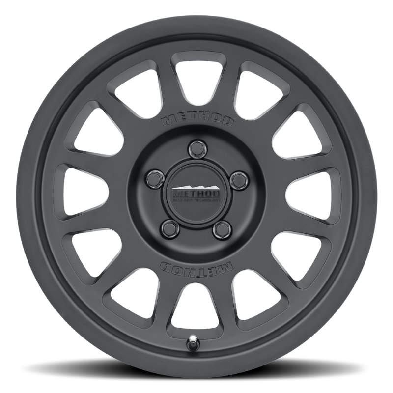 Method MR703 17x8.5 0mm Offset 5x5 71.5mm CB Matte Black Wheel - DTX Performance