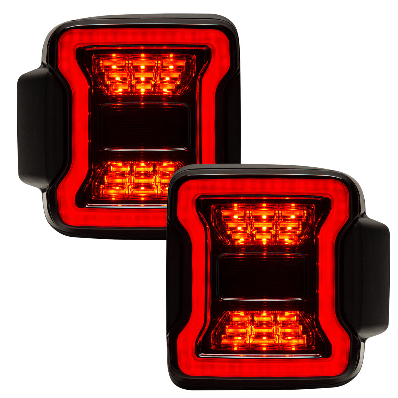 Oracle Jeep Wrangler JL Black Series LED Tail Lights - DTX Performance