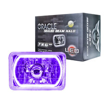 Load image into Gallery viewer, Oracle Pre-Installed Lights 7x6 IN. Sealed Beam - UV/Purple Halo - DTX Performance