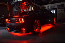 Load image into Gallery viewer, Oracle 15-21 Dodge Challenger Waterproof LED Fog Light Halo Kit - ColorSHIFT - DTX Performance