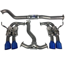 Load image into Gallery viewer, Invidia 11-14 WRX/STi Gemini 80mm Full Titanium 101mm Quad Tip Cat-Back Exhaust - DTX Performance