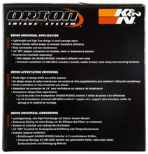 Load image into Gallery viewer, K&amp;N Orion Universal Air Cleaner Assembly - DTX Performance