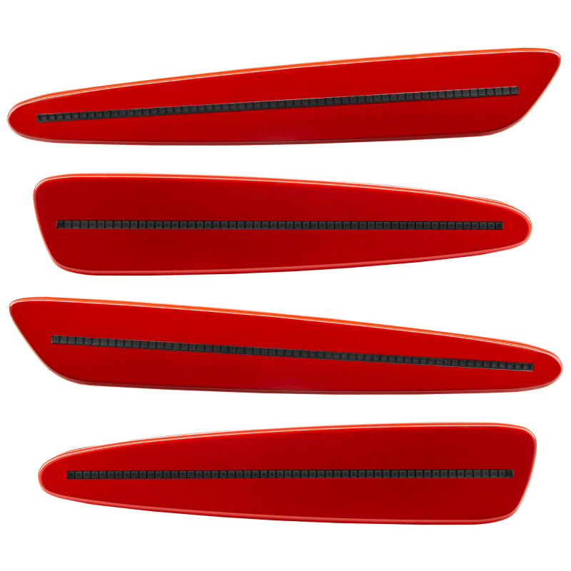 Oracle 05-13 Chevrolet Corvette C6 Concept Sidemarker Set - Tinted - Cobalt Red (27U) - DTX Performance