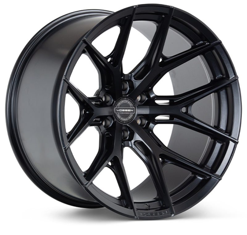 Vossen HF6-4 20x10 / 6x139.7 / ET-18 / Super Deep Face / 106.1 - Satin Black Wheel - DTX Performance