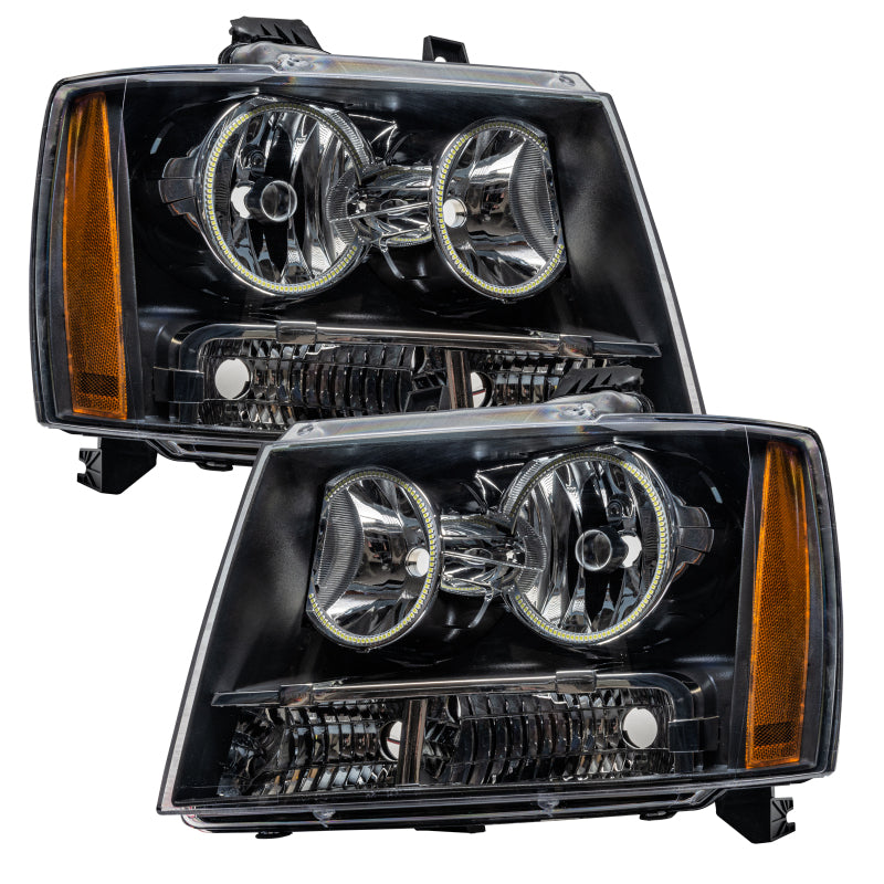 Oracle Lighting 07-14 Chevrolet Suburban Pre-Assembled LED Halo Headlights -Blue - DTX Performance