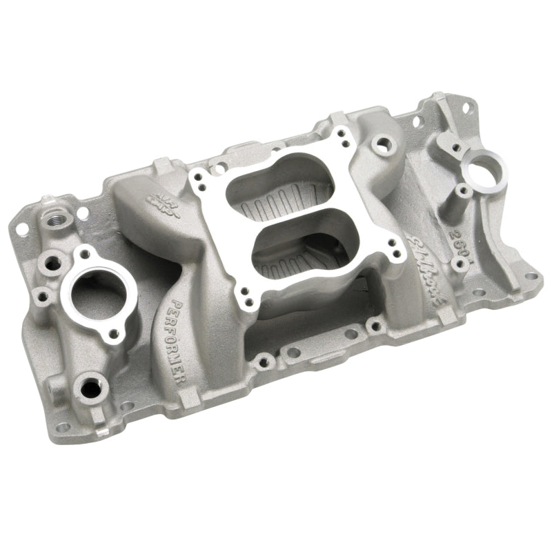 Edelbrock Intake Manifold Performer Air-Gap S/B Chevy 87-95 STD Flange/Sprdbore - DTX Performance