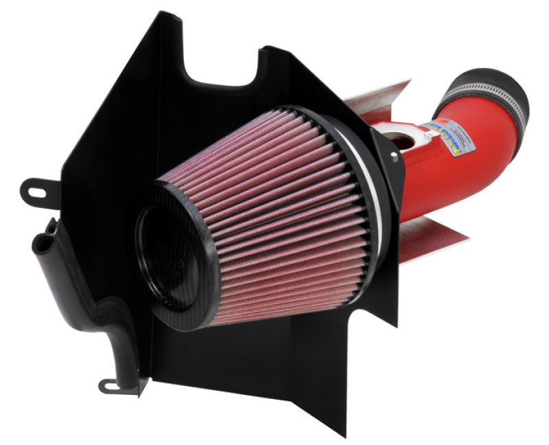 K&N 02-07 WRX/STi Wrinkle Red Typhoon Short Ram Intake - DTX Performance