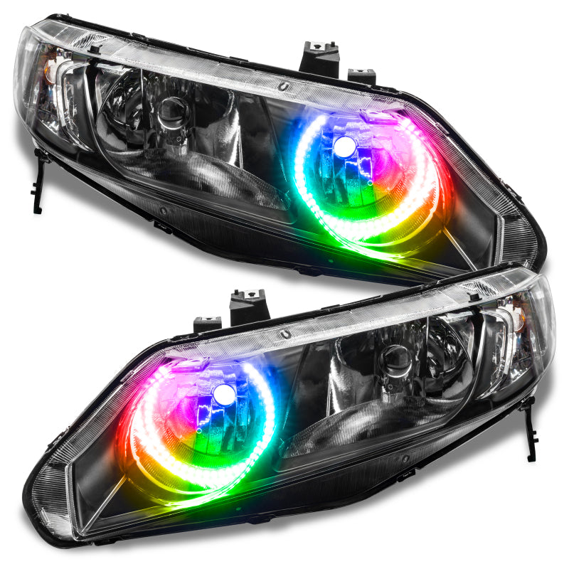 Oracle Honda Civic Sedan 06-11 Halo Kit - ColorSHIFT 2 - DTX Performance