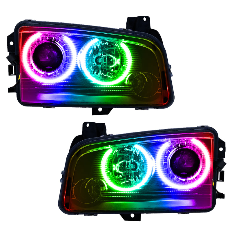 Oracle 08-10 Dodge Charger SMD HL (HID) - ColorSHIFT - DTX Performance