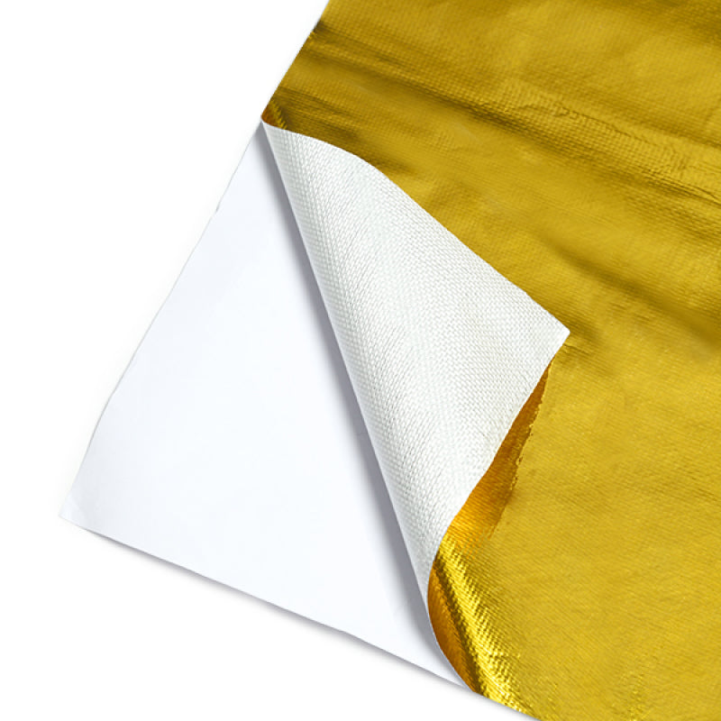 Mishimoto Gold Reflective Barrier w/ Adhesive Backing 12 inches x 24 inches - DTX Performance