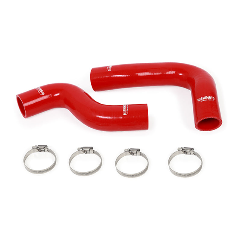 Mishimoto 92-00 Subaru WRX/STI Turbo Silicone Radiator Hose Kit - Red - DTX Performance