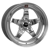 Weld S71 17x12 / 5x4.5 BP / 8.3in. BS Polished Wheel (Medium Pad) - Non-Beadlock