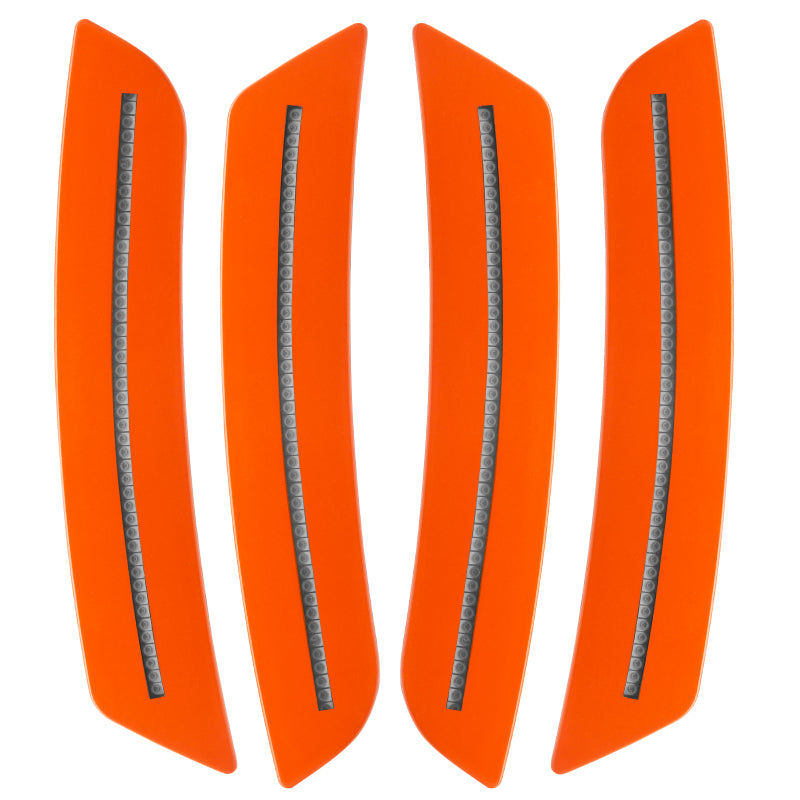 Oracle 16-19 Chevrolet Camaro Concept Sidemarker Set - Clear - Orange Crush (G16) - DTX Performance