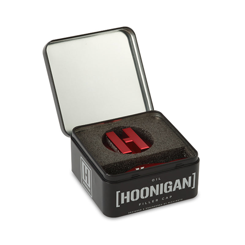 Mishimoto LS Engine Hoonigan Oil Filler Cap - Red - DTX Performance