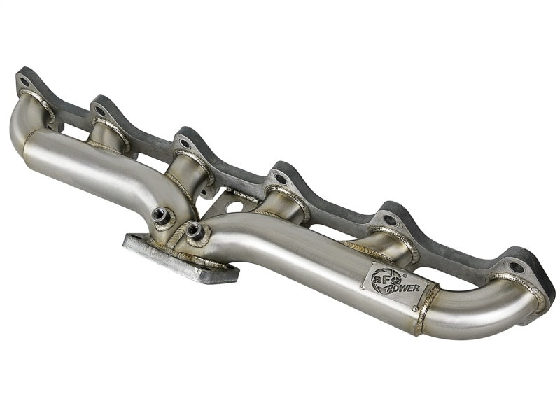 aFe Twisted Steel Header Turbo Manifold (T3) 98.5-02 Dodge Diesel Trucks L6 5.9L (td) - DTX Performance