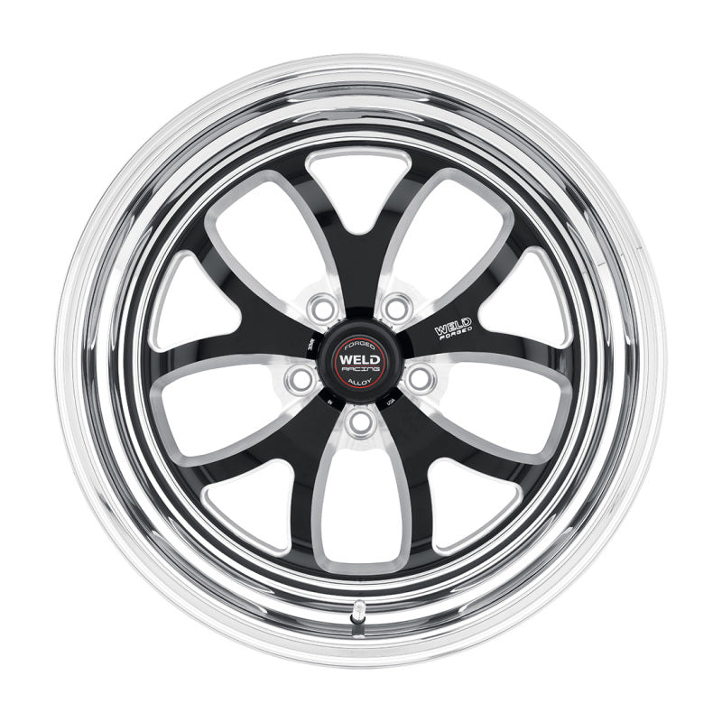 Weld S76 15x9.33 / 5x4.75 BP / 5.5in. BS Black Wheel (Medium Pad) - Non-Beadlock - DTX Performance