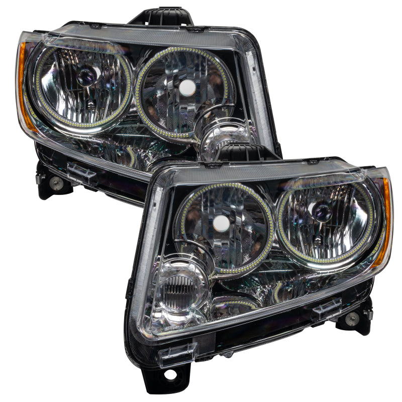 Oracle 11-13 Jeep Grand Cherokee SMD HL (Non-HID) - Chrome - ColorSHIFT - DTX Performance