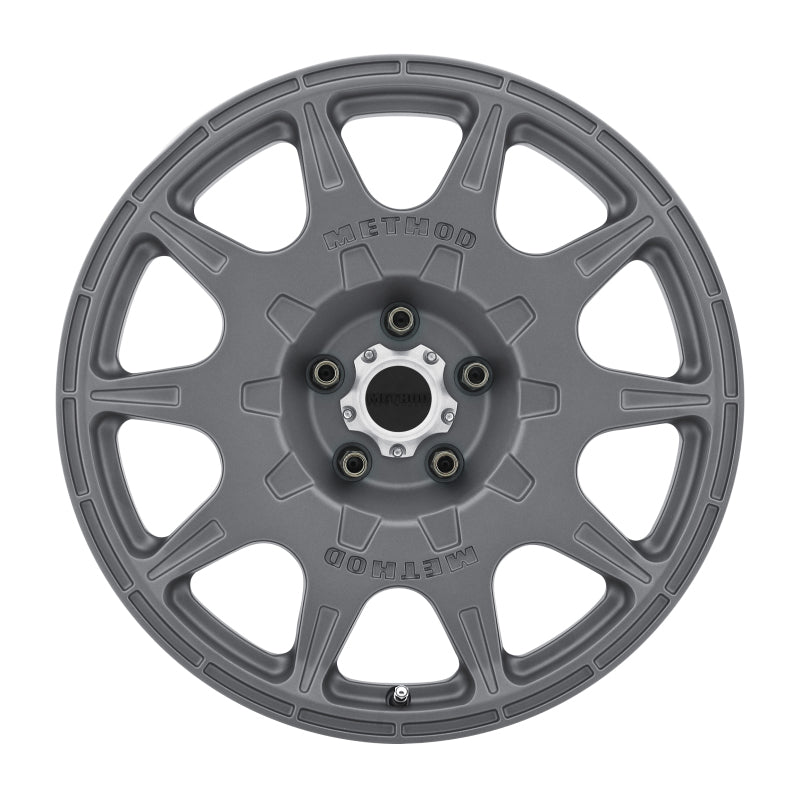 Method MR502 RALLY 17x8 +38mm Offset 5x100 67.1mm CB Titanium Wheel - DTX Performance